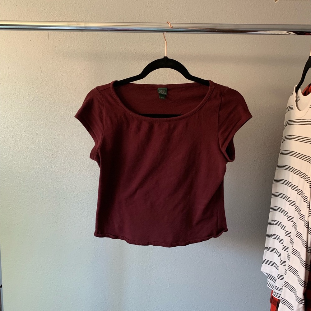 Maroon Top